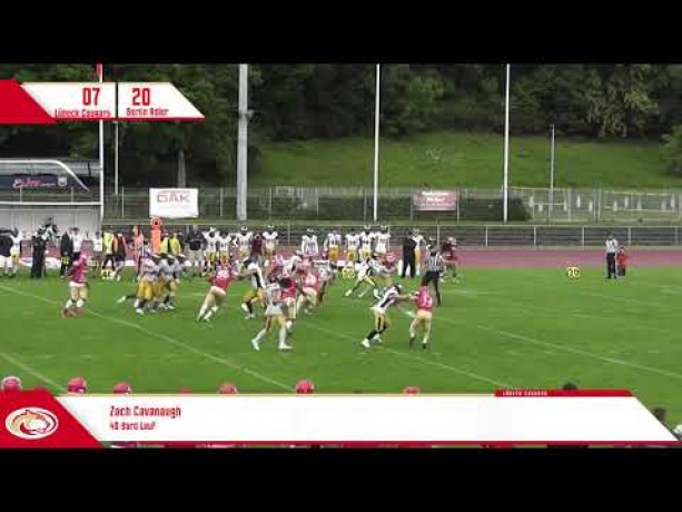 Highlights: Lübeck Cougars - Berlin Adler (7. August 2021)
