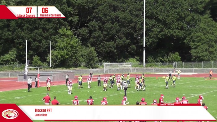 Highlights: Lübeck Cougars - Assindia Cardinals (27. Juni 2021)