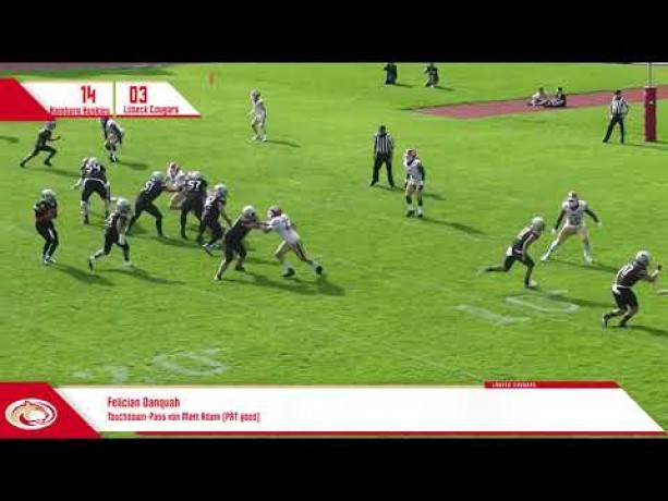 Highlights: Hamburg Huskies - Lübeck Cougars (21. August 2021)