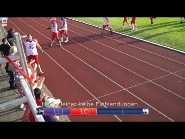 Re-Live: Langenfeld Longhorns - Lübeck Cougars (1. September 2018)