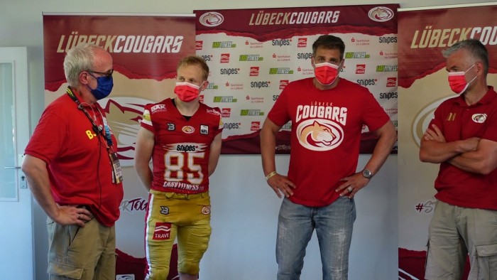 Pressekonferenz Lübeck Cougars - Assindia Cardinals (27. Juni 2021)